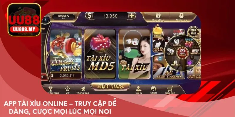 App tài xỉu online – Truy cập dễ dàng, cược mọi lúc mọi nơi